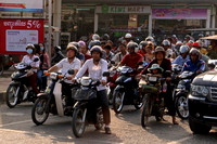 Phnom Penh Motor Bikes: Waiting for Green Light