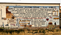 Wall Mural in Alpine, Texas