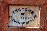 Etimad Ud Doulah Tomb Sign