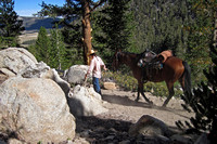 Local Rancher on Cottonwood Pass Trail