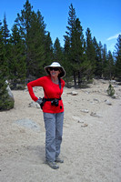 Gisela on Cottonwood Pass Trail