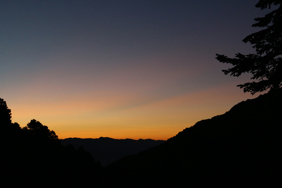 Dawn Viewed from Whitney Trail