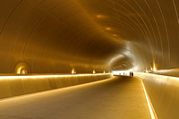 Miho Museum:  Tunnel Interior
