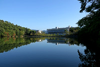 Kyoto Convention Center from Takaragaike Park