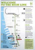New York City High Line Park Map