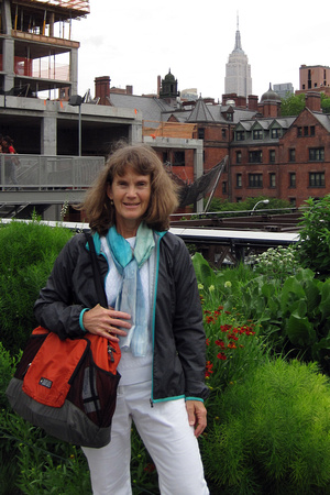 Carol in High Line Park