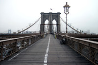 Brooklyn Bridge Approaching Manhattan Caisson
