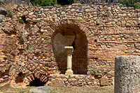Paleochristianic Column in Roman Agora at Delphi