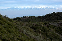 San Gorgonio Mountain Viewed from Los Pinos Peak