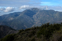 Santiago Peak Viewed from Los Pinos Peak Summit