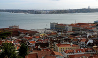 Lisbon:  Saint George Castle View to the Tagus