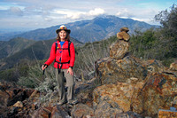Carol at Los Pinos Peak Summit