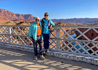 John and Carol on Navajo Bridge