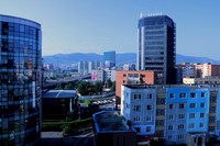 Ulaanbaatar Viewed from Bayangol Hotel