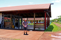 John Outside Lobby of Puku Vai Hotel