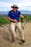 John on Chino Hills Hike