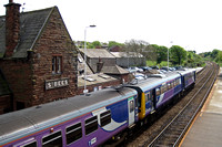 Train at St. Bees Station