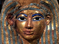 Funerary Mask of Merit, Detail