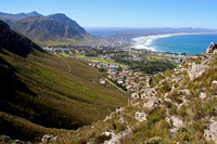 View to Coast from Fernkloof Nature Reserve