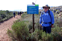 John at Cederberg Wilderness Sign