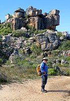 John on Donkey Trail in Cederberg Mountains