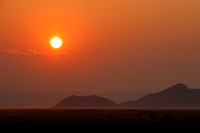 Sunrise Over Sossusvlei Dunes