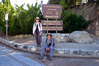 Carol and Connie, Top of Mount Wilson