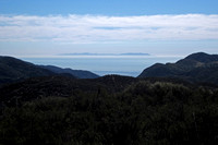 Trail View to Catalina Island