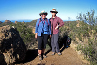 Carol and Mona on Sandstone Peak