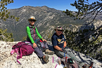 Carol and John at Tahquitz Peak Summit