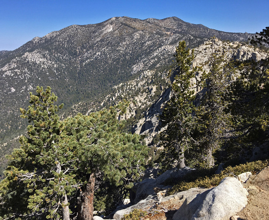 San Jacinto Viewed from Tahquitz Peak Trail