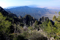 View Looking South from Sandia Crest