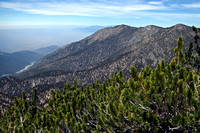 San Berardino Peak Ridge with Mount Baldy in the Distance