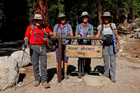Hatband Hikers at Mount Whitney Trailhead