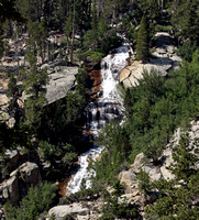 Waterfall View from the Mount Whitney Trail