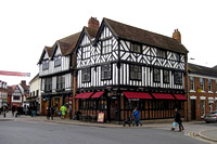 Half-Timbered Building in Central Stratford-Upon-Avon