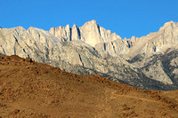 Mount Whitney Viewed from Lone Pine the Morning We Start Our Adventure
