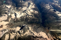 Aerial View of the Matterhorn and Zermatt from the South
