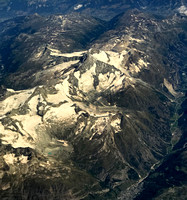 Aerial View of the Weisshorn, North of Zermatt