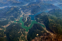 Aerial View of Lago di Lugano