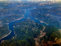 Aerial View of Lago di Como