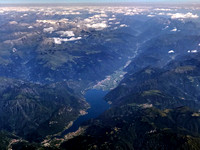 Aerial View of Lago D'Idro