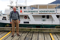 John Meets Our Ship, the Wilderness Adventurer