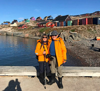 Carol and John at Ittoqqortoormiit Dock