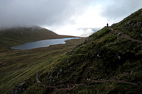 Ben Nevis Trail:  Above Loch Meall an t-Suidhe