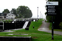 Neptune's Staircase on the Caledonian Canal