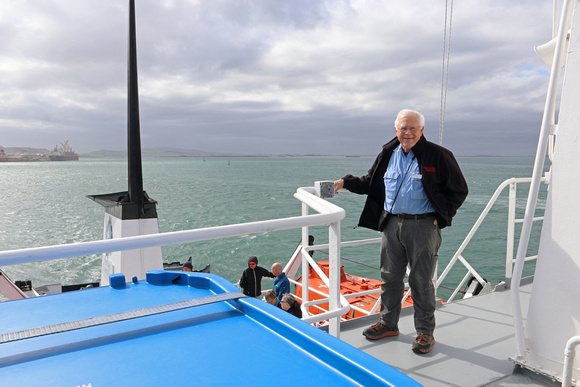 John on Board, Departing Bluff