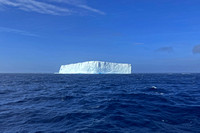 First Tabular Iceberg Sighted
