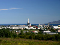 Reykjavik Viewed from the Pearl
