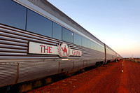 The Ghan at Sunrise